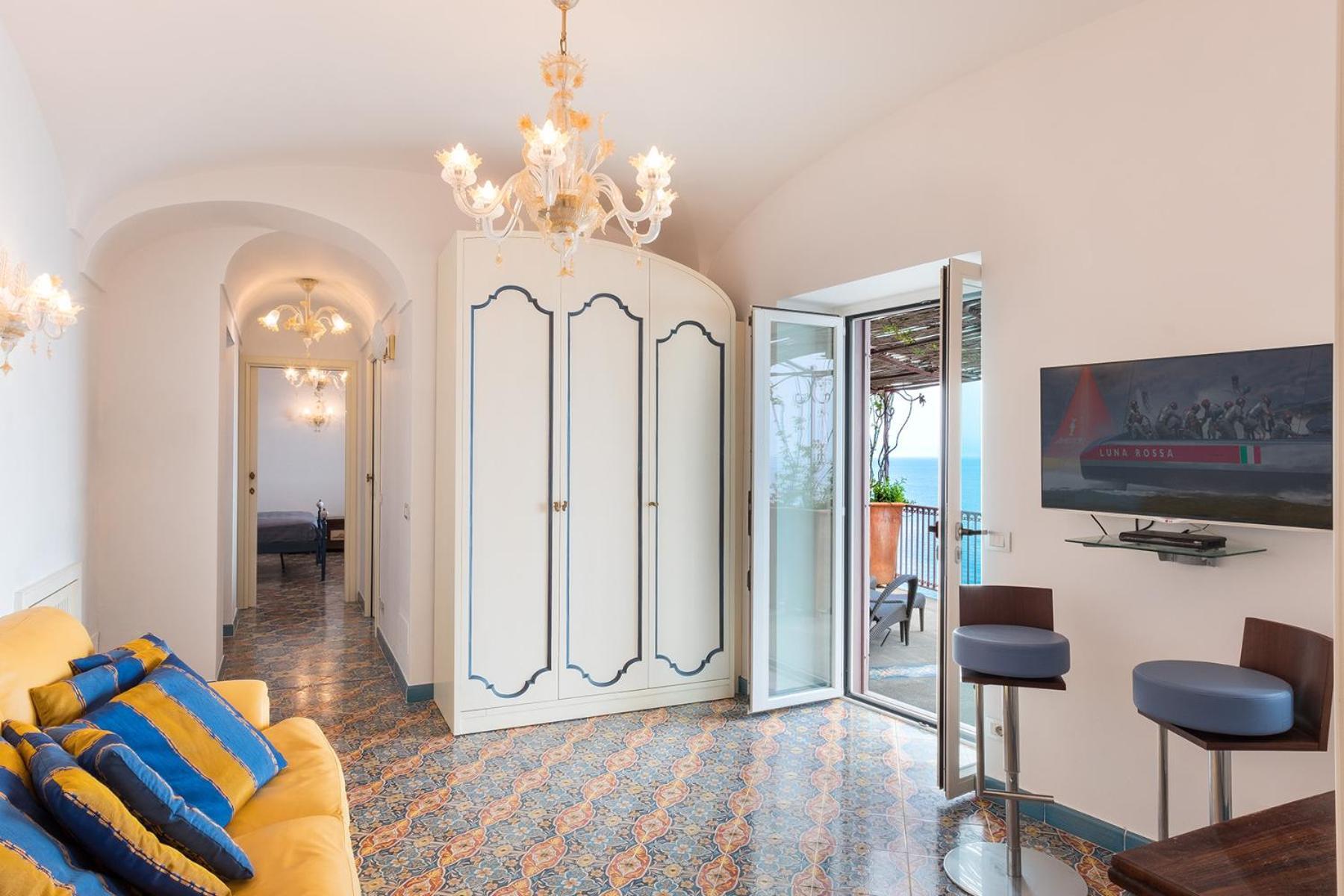 Villa Le Baste Фуроре Екстериор снимка